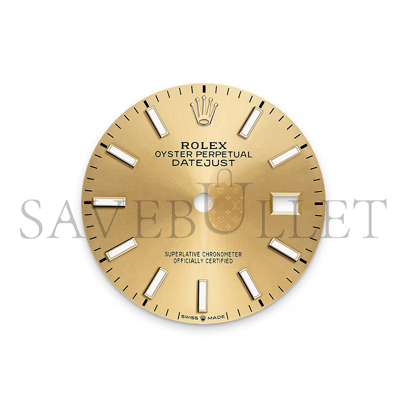 ROLEX DATEJUST 36 OYSTER, 36 MM, OYSTERSTEEL AND YELLOW GOLD M126203-0015